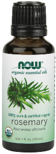 NOWÂ® Certified Organic Rosemary Oil is steam-distilled..